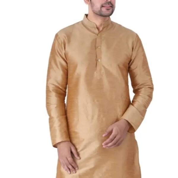 Men Solid Straight Kurta
