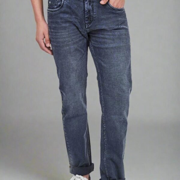 Stone Grey Slim Fit Jeans pavilon jeans trezz fashion | trezz.in