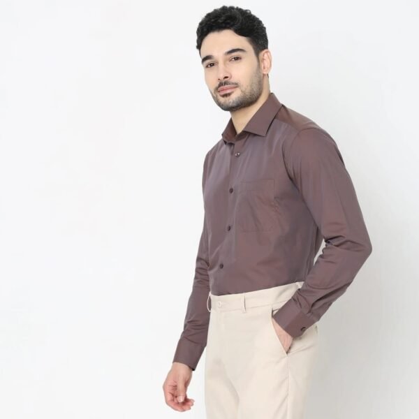 ZARA MAN Shirt - Fine Cotton With Classic Stripes - Regular Shirt By Online & Trezz.in